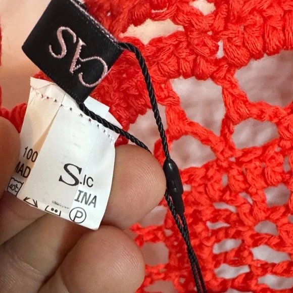 Red Crochet Bikini Set - Picture 8 of 9